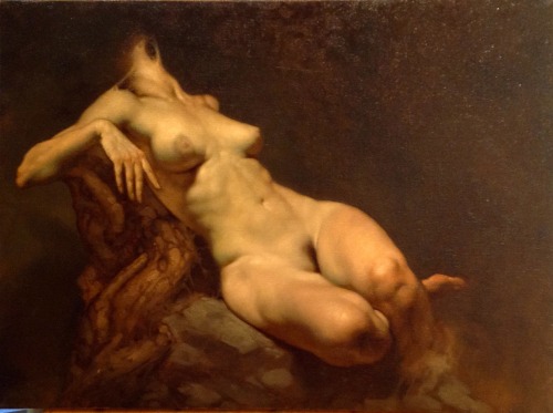 Roberto Ferri (Italian, b. 1978, Taranto, Italy) - Persefone, 2012, Paintings: Oil on Canvas