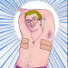 mossymorels:Illustrations for a trans masc chest Zine I’m making!
