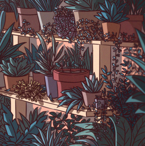 Here Is The Colored Version Of My Plant Workshop ! :)