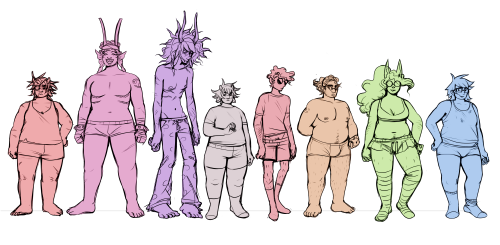 ddeeric:draws a bunch of character in varying states of undress