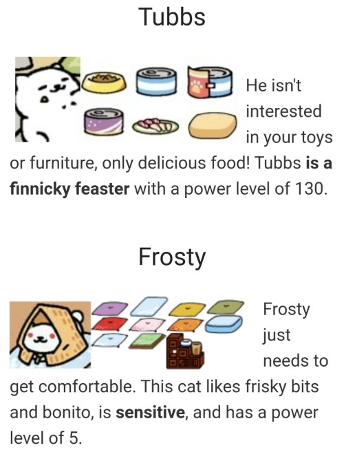 respect-tubbs:  laaaaavender:  How to Attract Rare Cats!  (http://www.gameskinny.com/q4l2q/neko-atsume-rare-cats-guide-collect-those-cats)  !!!!! 