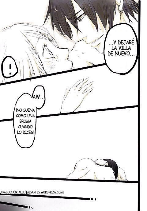aesanfes:  Un doujinshi que encontré por acá hace unos días, me pareció divertido así que ahí está al español. Aún no entiendo bien cómo funciona tumblr.*1ra parte*