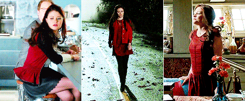 queenjmo:☀ Belle French Appreciation Week ☀   ↳ Favourite Outfits (storybrooke edition)