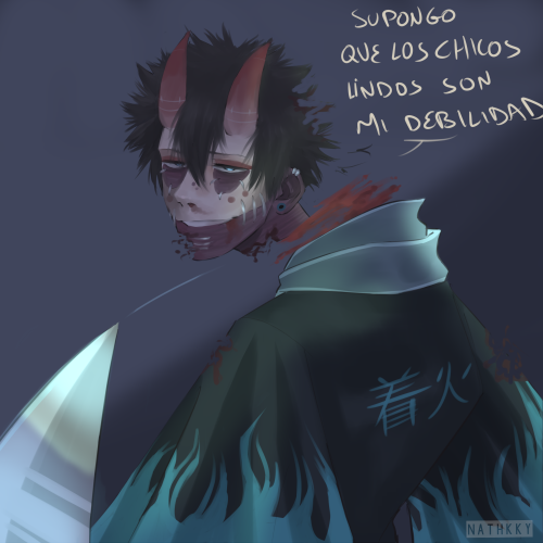 Shiggy: You could have killed me from the beginning, why didn’t you?Dabi: I guess cute boys ar