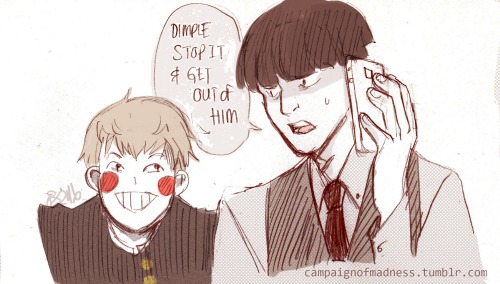 campaignofmadness:Old post in drafts. i JUST KEPT GOING WITH MORE SKetchesMore Ageswap AU Mob Psycho