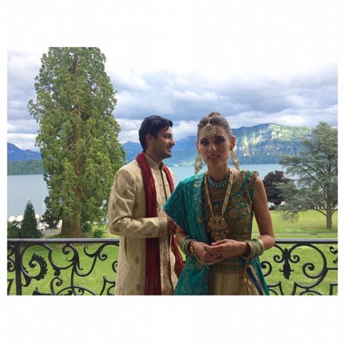 Sameer Gadhia and Jessica Ramseier’s wedding