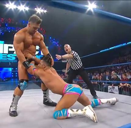 stephluvzrasslin:  Rob Terry vs. Robbie E (My edits) Jobber punishment