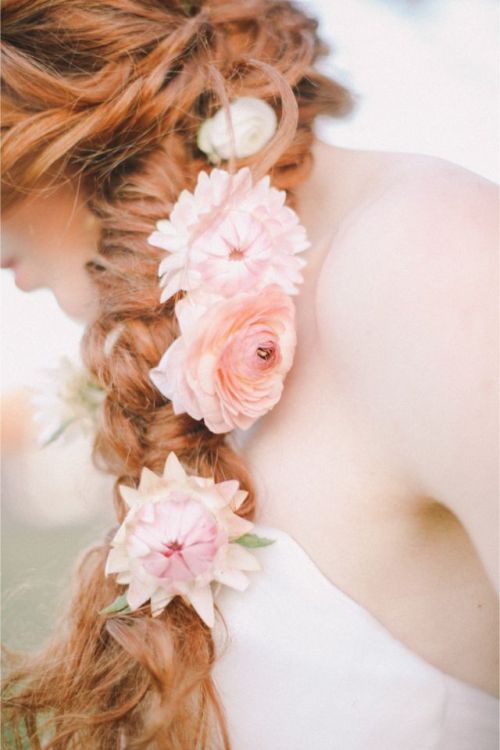 syflove:  floral hairstyle  adult photos