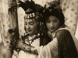 Frenchvintagegallery:girls From Ouled Nail, Biskra -   French Algeria , 1924  By 