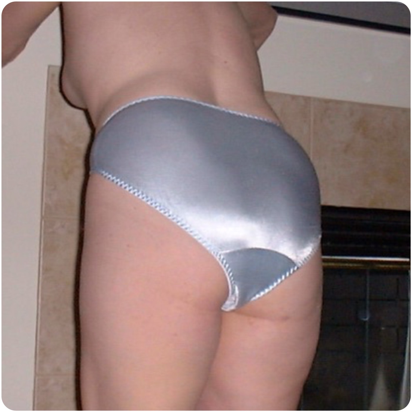 full back satin panties