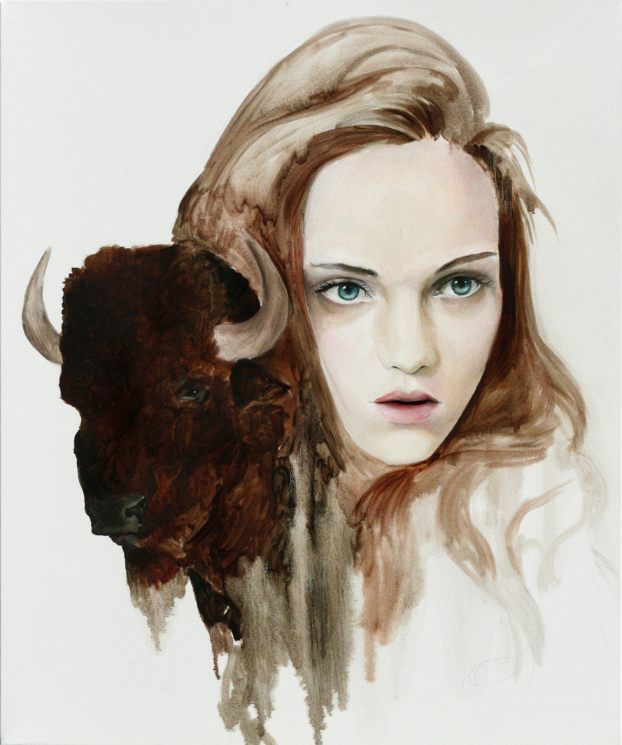 crossconnectmag:   Some of the Paintings of Jen Mann  Jen Mann is a Canadian artist