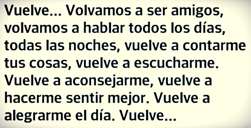 dafnesilvac:  facuponce13:  Crei que querias volver Yo quiero hacerlo u.u  Vuelve