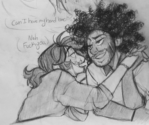 midnigtartist: I think about them and i get emotional I promised to post jamilton, I’m sorry :