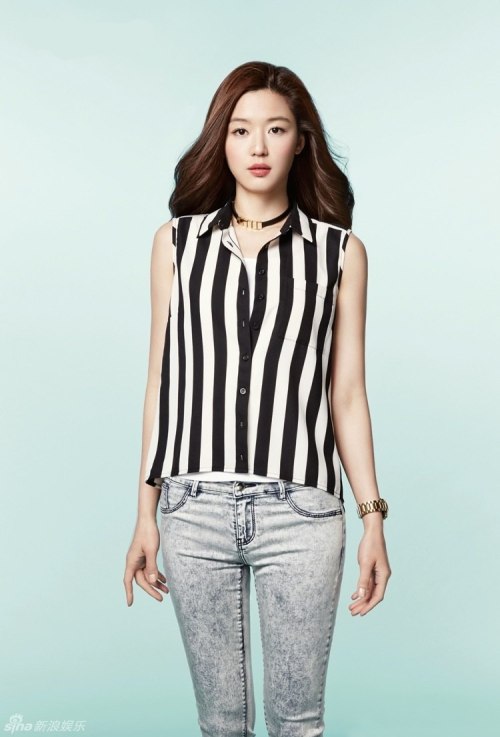 Jeon Ji Hyun Для Yishion Summer 2014