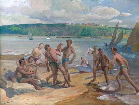 passareltemps:Sverchkov Nikita Kuzmich (1891-1985): Youth on the Volga.