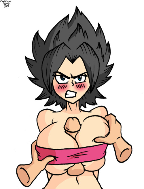 Caulifla getting titfucked. porn pictures
