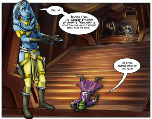 In which stairs happen. ImperialEntanglements.thecomicseries.com