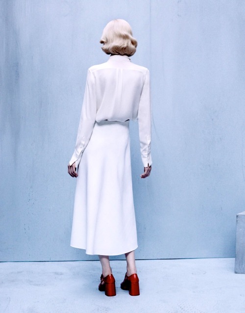 highqualityfashion:  Julia Nobis by Mikael Jansson for Porter Magazine Fall 2015 