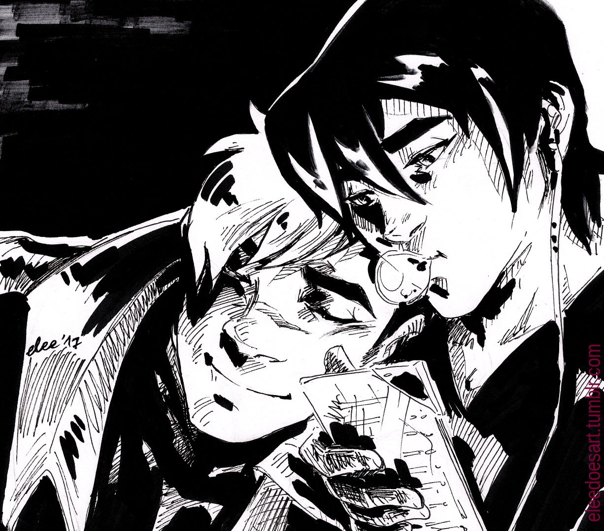 eleedoesart:  You made me forget myselfI thought I wasSomeone else, someone goodHappy