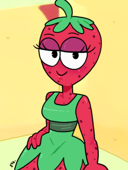 eyzmaster: OK K.O.! Let’s Be Heroes - Drupe 23 by theEyZmaster  Strawberries are good for your health.Enjoy!    &lt;3 &lt;3 &lt;3