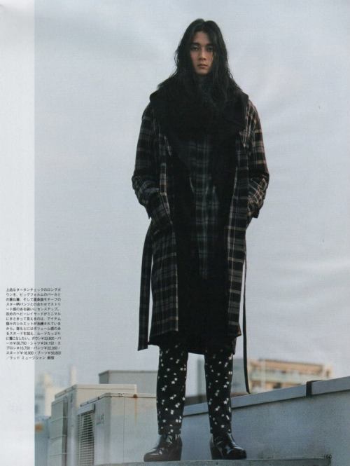 ignorantfashion14: stylingonlife: Lad Musician MENS NON-NO ‘13 10月号 「ラッド ミュージシャン、進化するミニマリ