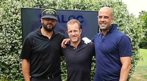 April 9: Scott at the James Caan Golf Classic in Los Angeles.{c}{c}{c}{c}{c}