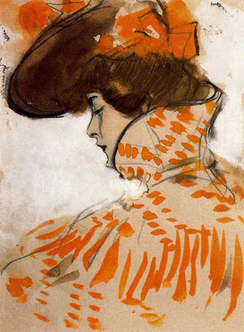 “Parisina” by Ramon Casas, 1900