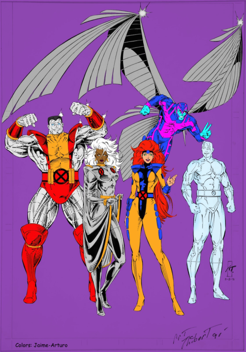 marvelmaster616:  90s X-men Gold Team by marvelboy1974.