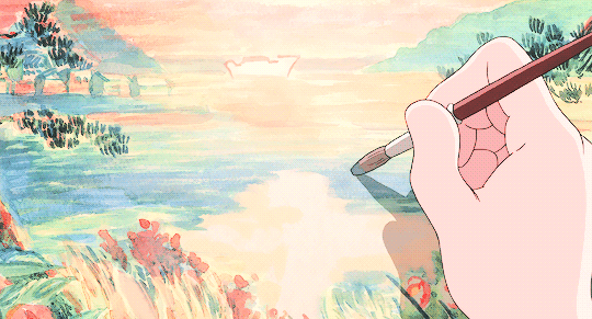 kizunah: Mizuhara, what did you mean earlier?  Huh? Oh, the white waves look like rabbits hopping. I