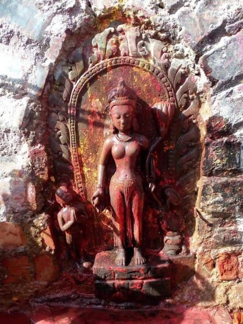 Lakshmi, Narayan Temple, Pulsar, Nepal, unfortunately stolen into the art market this week, like man