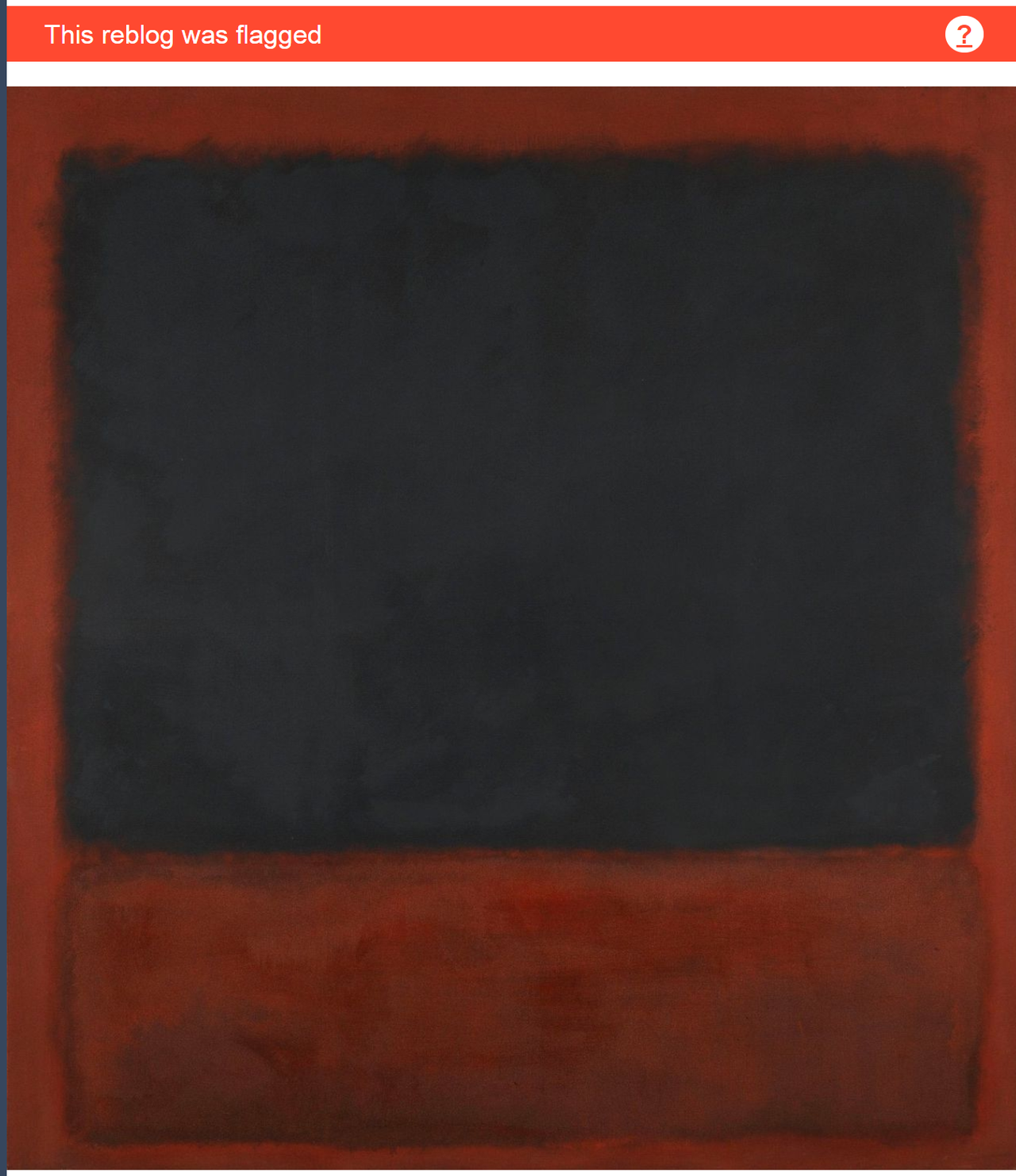 seperis: lordhellebore:  thingsfoxeseat:  dailyrothko:   Not to pile on here, but