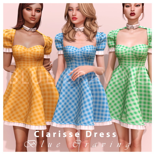 SIMS 4 CC - CLARISSE PUFFY DRESS♥ DOWNLOAD ♥ Public released——————– TOU ————————–Do not reupload.Do 