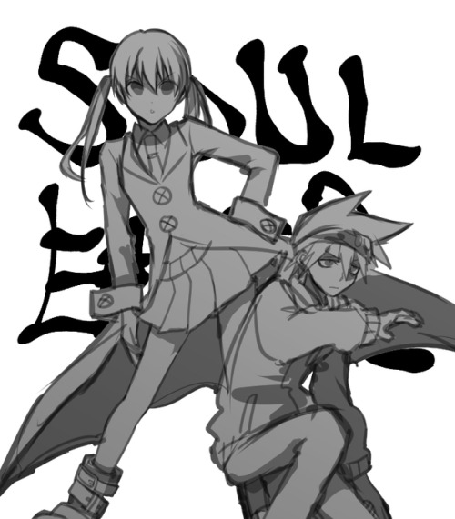 isuckatthisdonti - Maka Albarn and Soul from SOUL EATER. A...