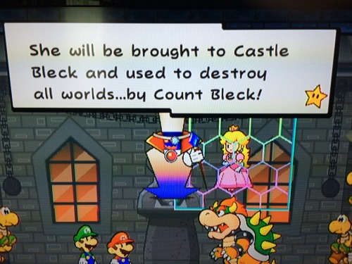 Guess who’s playing Super Paper Mario again (PS: it me)