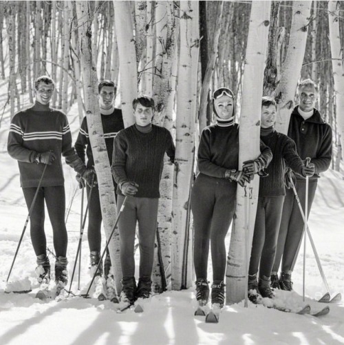 Denver &amp; Vail socialite, Ann Bonfoey Taylor, w her husband, the oilman Vernon “Mo