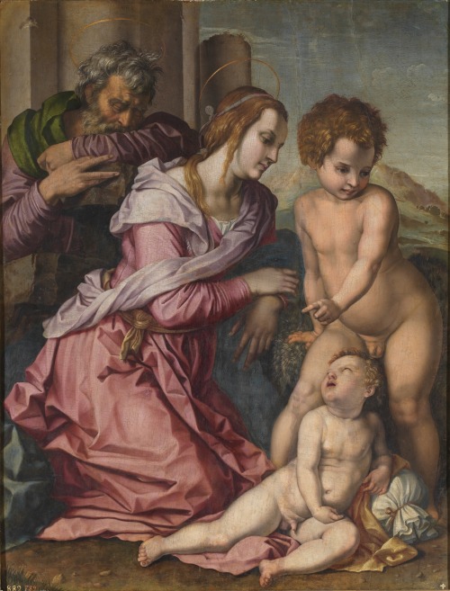 Andrea del Sarto, The Holy Family with the Infant Saint John the Baptist, 1st half of the 16th centu