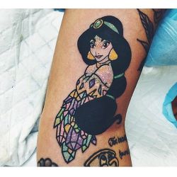 inkeddisney:  A really pretty, sparkly Jasmine