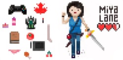 Lots of fun making pixel art; just drew things