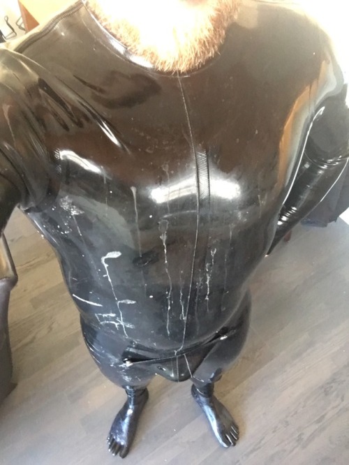 Spent the morning in rubber.