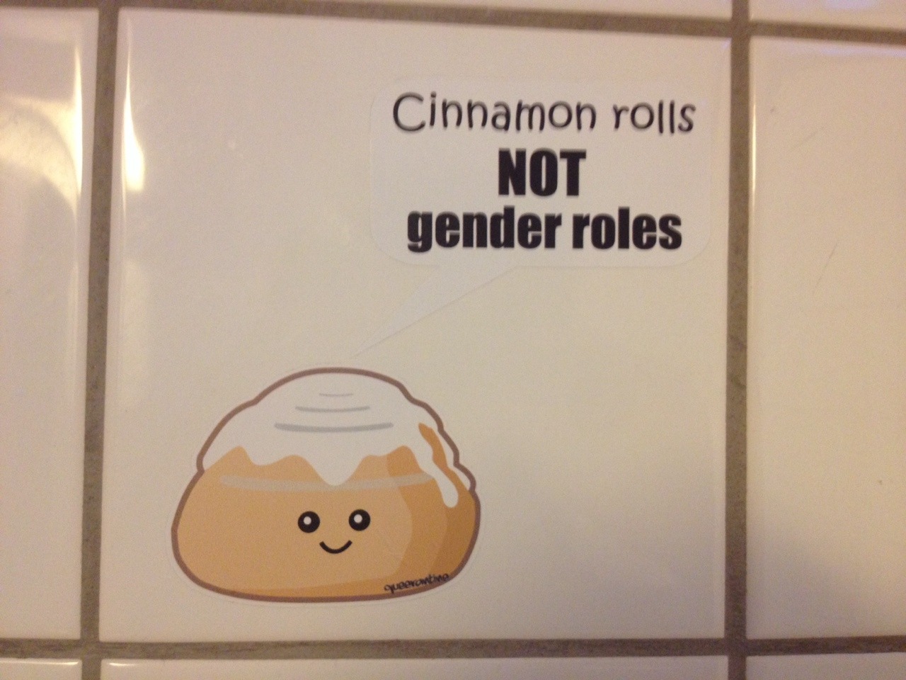 fightingnormativities:
“ Cinnamon rolls not gender roles
”