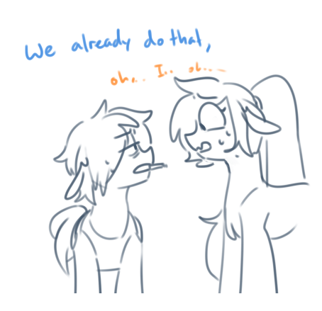 red-x-bacon: sad trash :c she tried her best.  @shinonsfw  “we already do that”“oh..”im ded