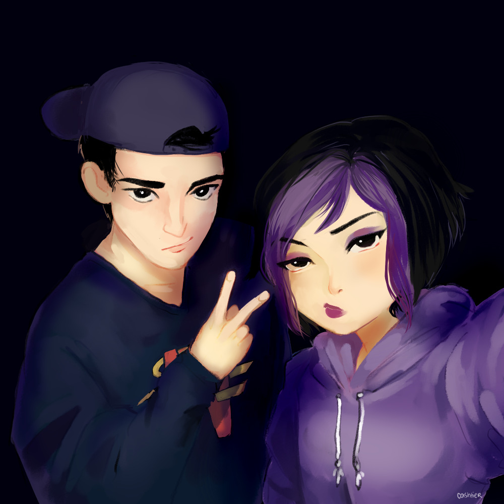 cashtier:  gogo being cool n radashi swagashi tadashi attempting to b cool  gogo~