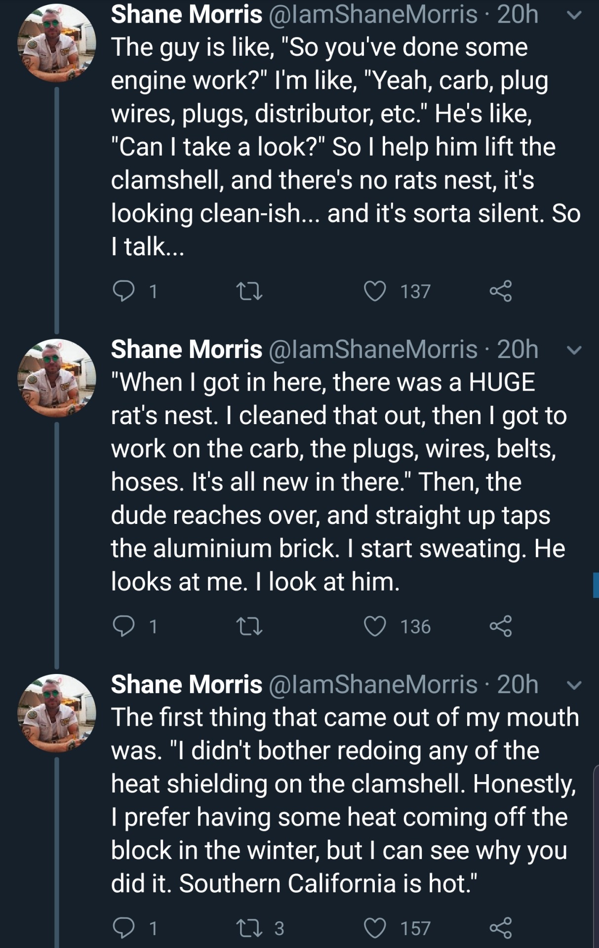 johnbrowndidnothingwrong:  lala-the-rebel:  catchymemes:    Holy fuck-  https://medium.com/@IamShaneMorris/i-lied-i-made-the-whole-thing-up-now-im-in-huge-trouble-e59da5831105