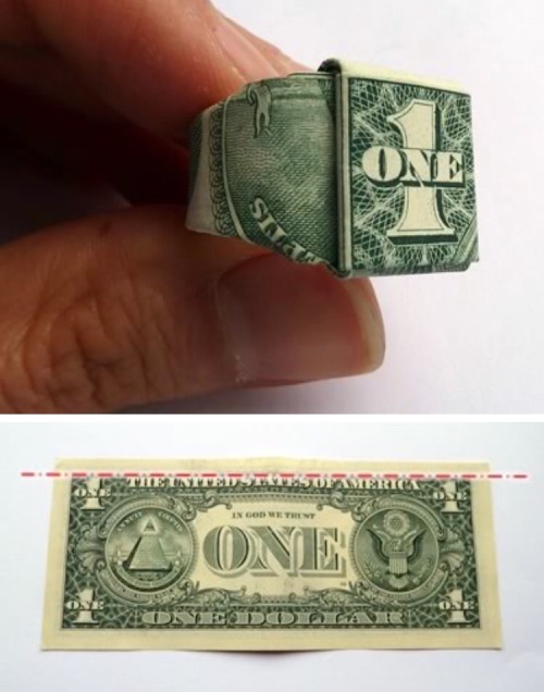 southernsideofme:  How to make a dollar ring