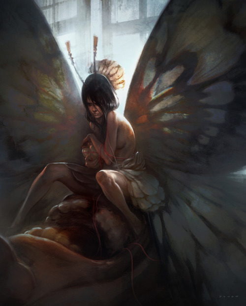 theonlymagicleftisart: Illustrations by Jehan Choo The Only Magic Left is #ART01 is now 50