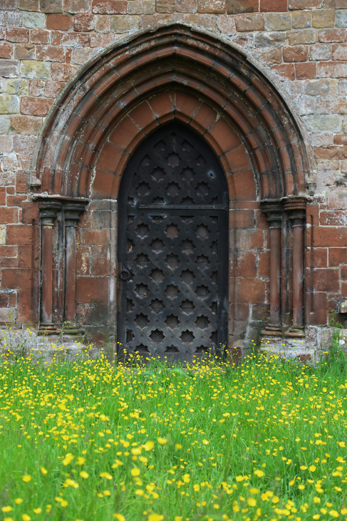 thesilicontribesman:Lanercost Priory, near Hadrian’s Wall, NorthumbriaThis famous priory has a long 