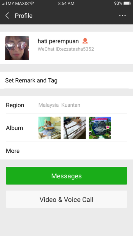 Kuantan wechat id How to