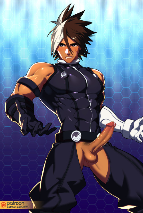 lvlv-istaken: This is a character from The King Of Fighters 2002 UM.He was a replacement of K9999,which was banned because of some copyright problems.And he is soooo difficult to draw!!!I didn’t expected that!I’ve did a record of doing this one…you