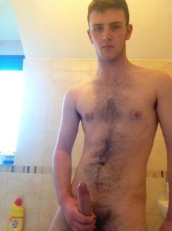 foreskinfriday:  got bored cleaning the bathroom