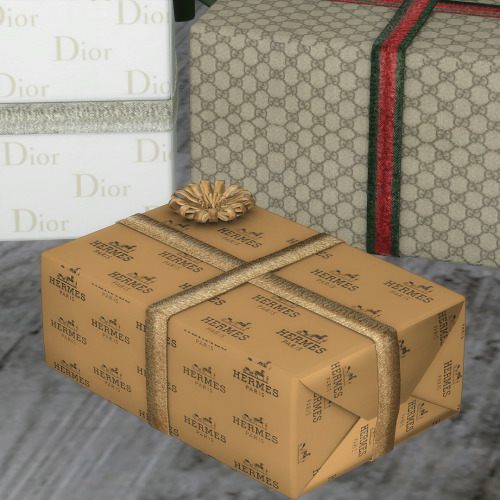 | Christmas Presents & Luxe Designer Presents |Now on my Patreon!Christmas Themed • Flat & u